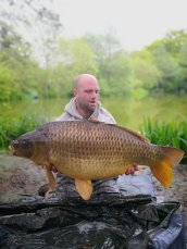 Rick with a 54lb Common part of a monumental 4 fish catch!

