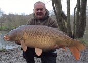 Brian from SPOMB with a mint 33lb'er
